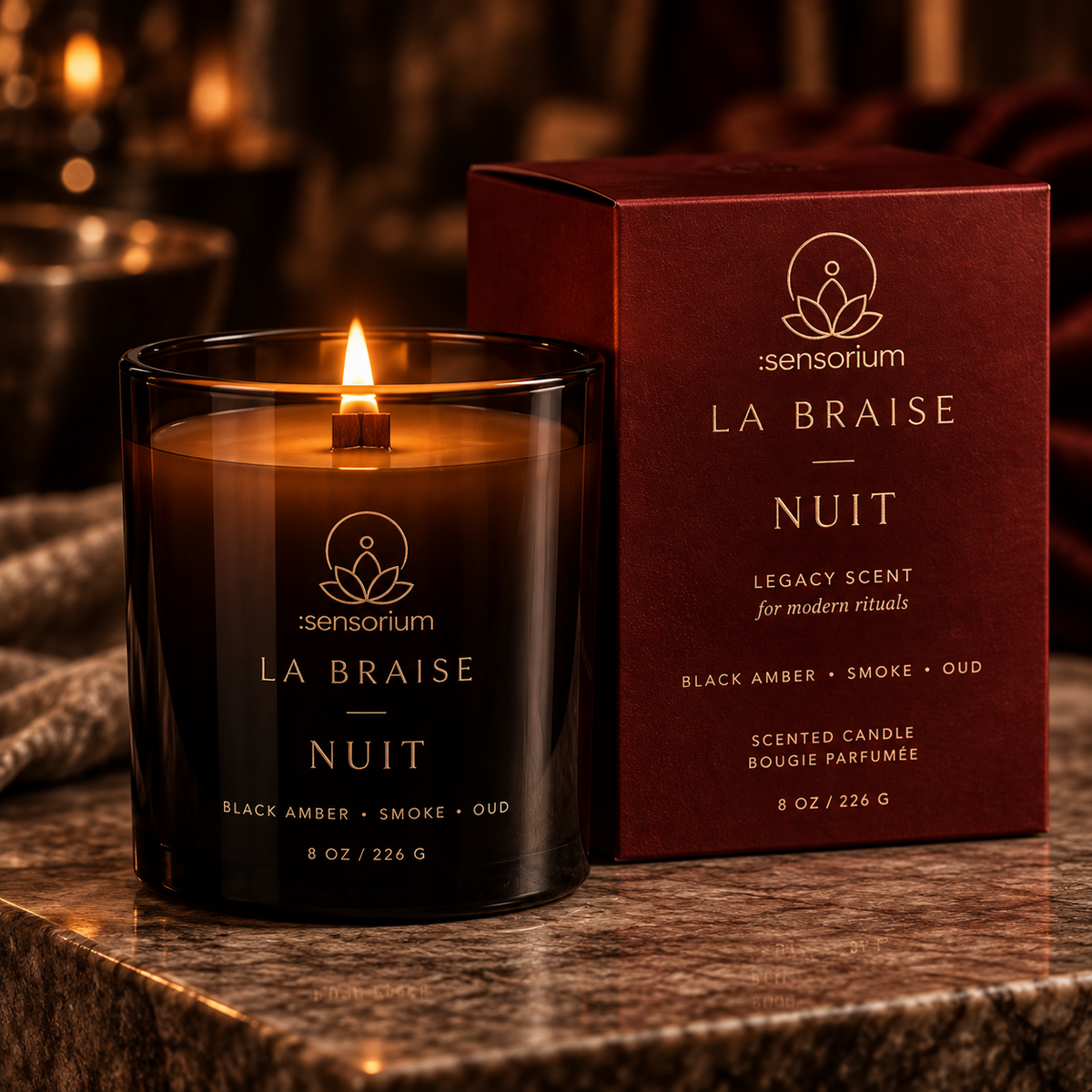 NUIT Candle — La Braise Collection