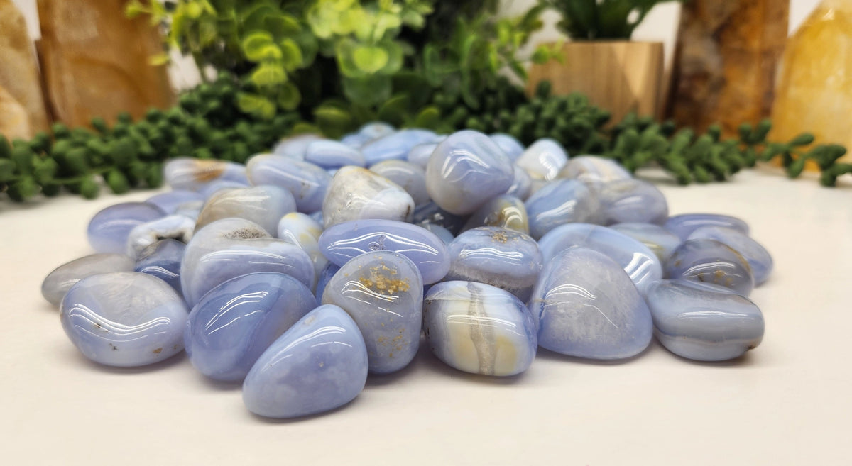 Blue Lace Agate — Ease
