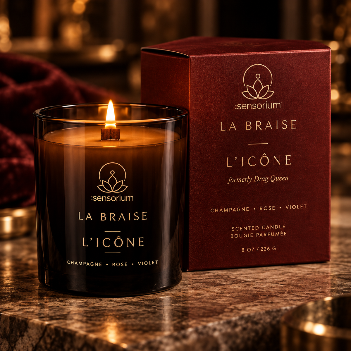 L’ICÔNE Candle — La Braise Collection