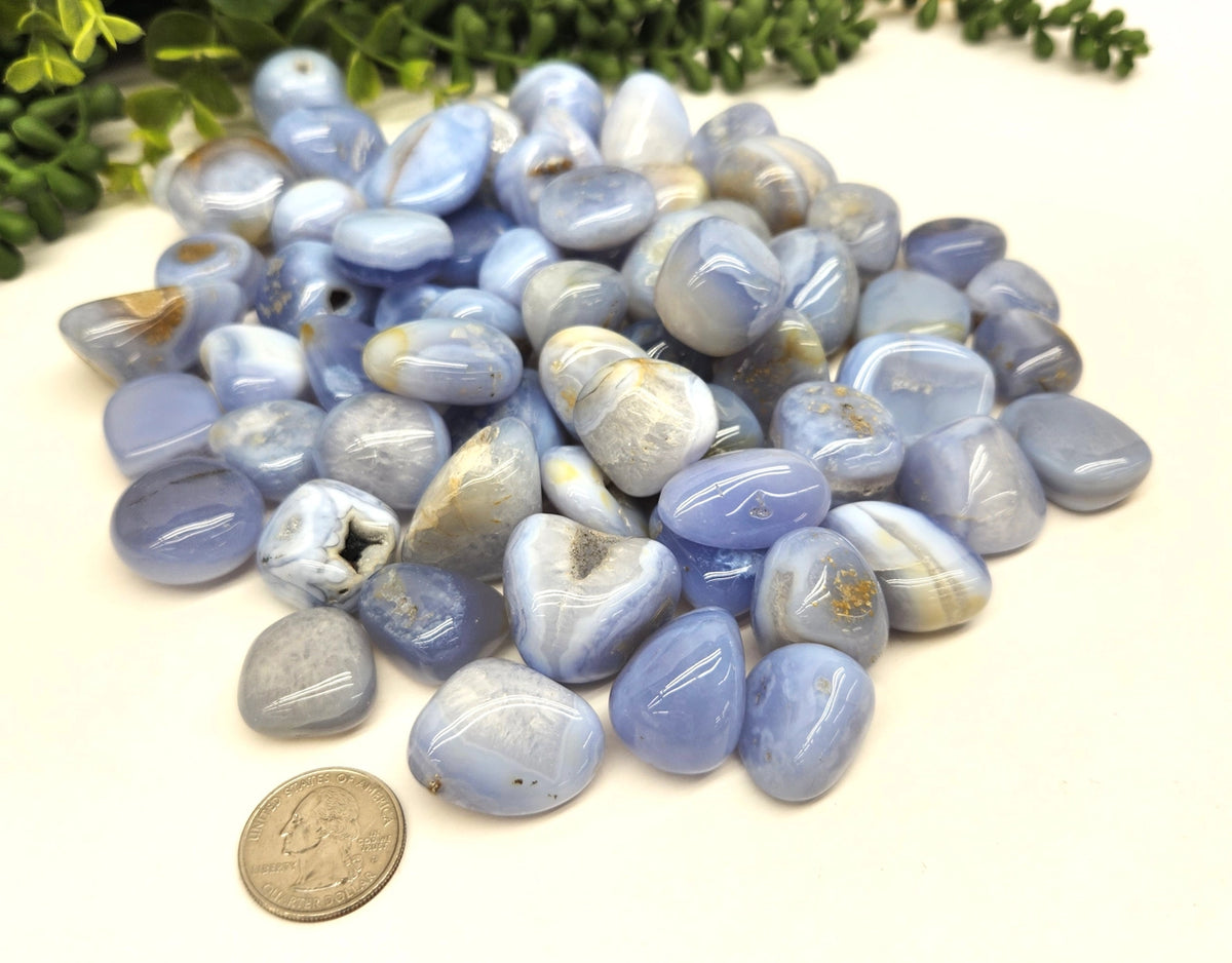 Blue Lace Agate — Ease