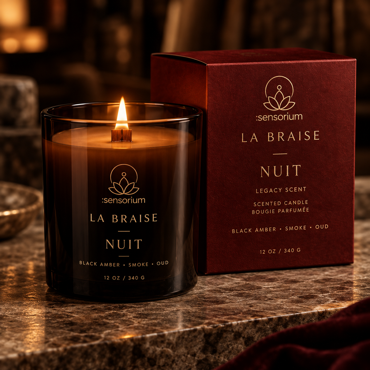 NUIT Candle — La Braise Collection