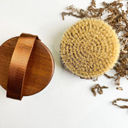 Ebony Wood Dry Body Brush | Natural Boar Bristles