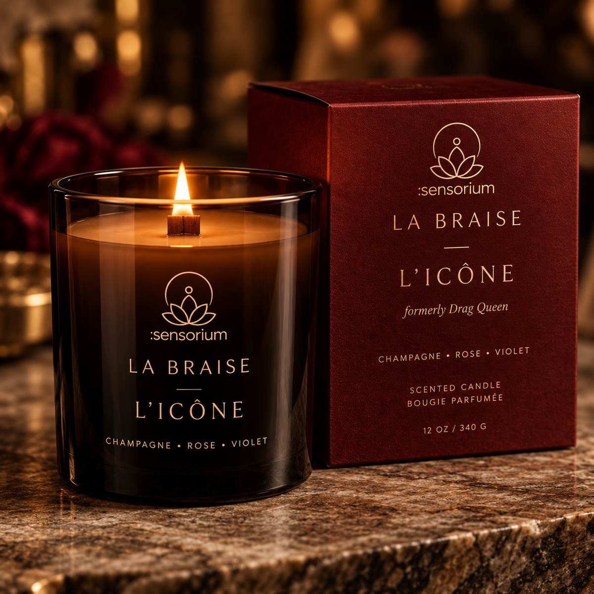 L’ICÔNE Candle — La Braise Collection