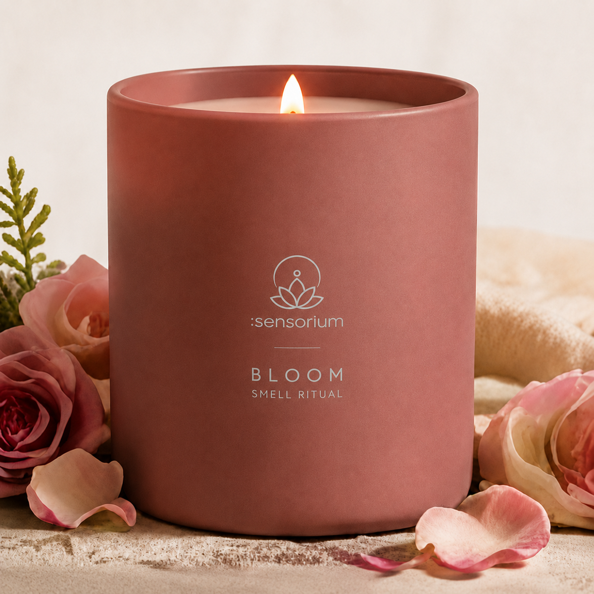 BLOOM Candle — Smell Ritual by SENSORIUM Living