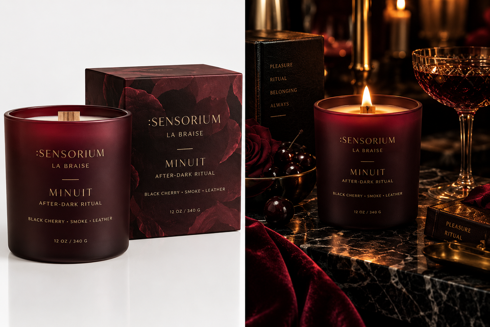 Minuit Candle — La Braise Collection