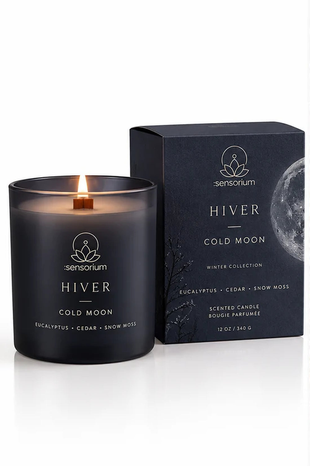 Cold Moon Candle — Hiver Collection