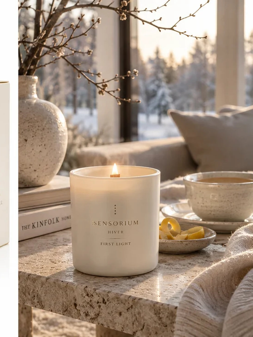 First Light Candle — Hiver Collection