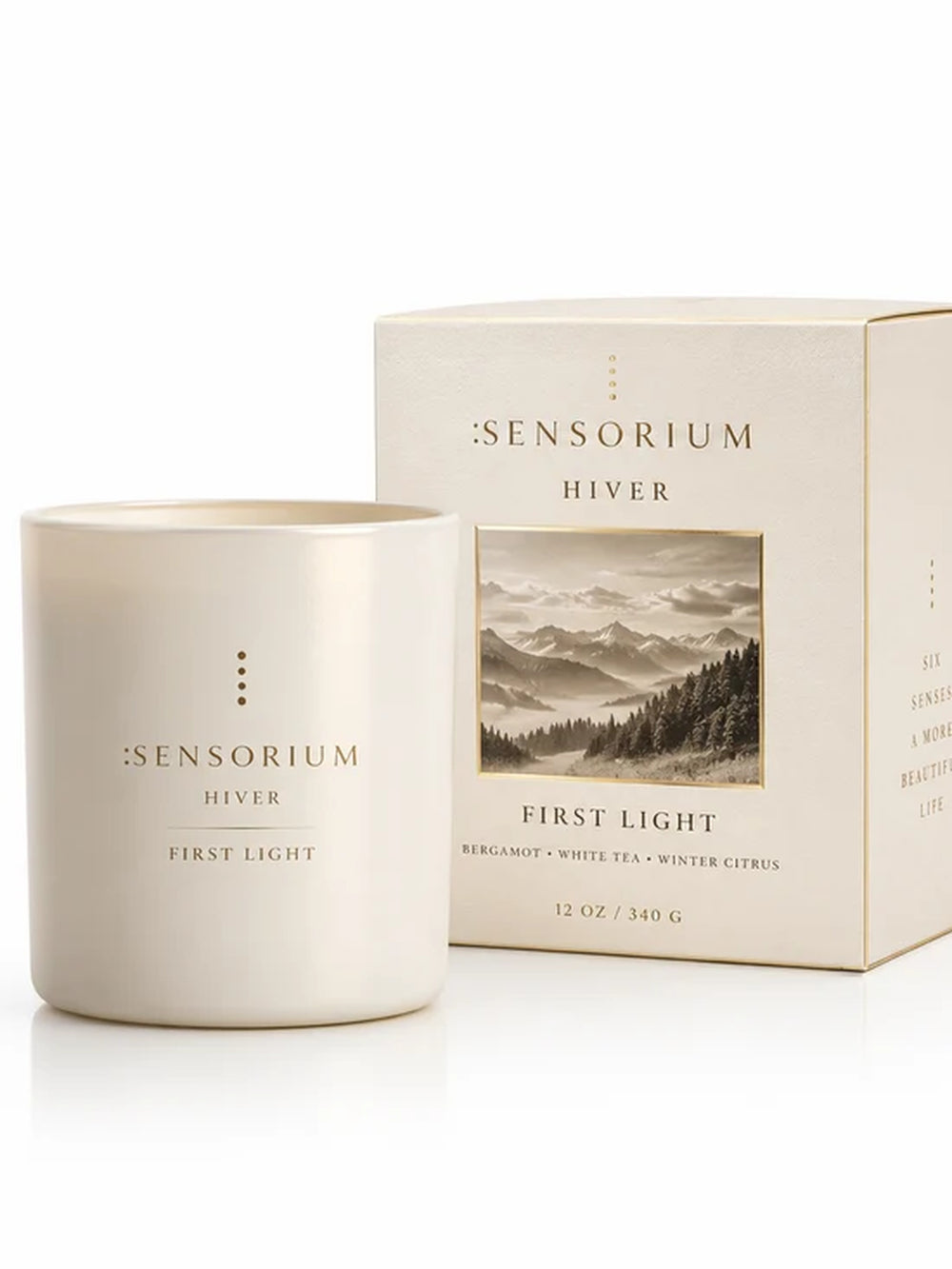 First Light Candle — Hiver Collection