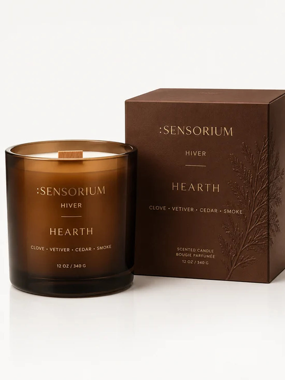 Hearth Candle — Hiver Collection