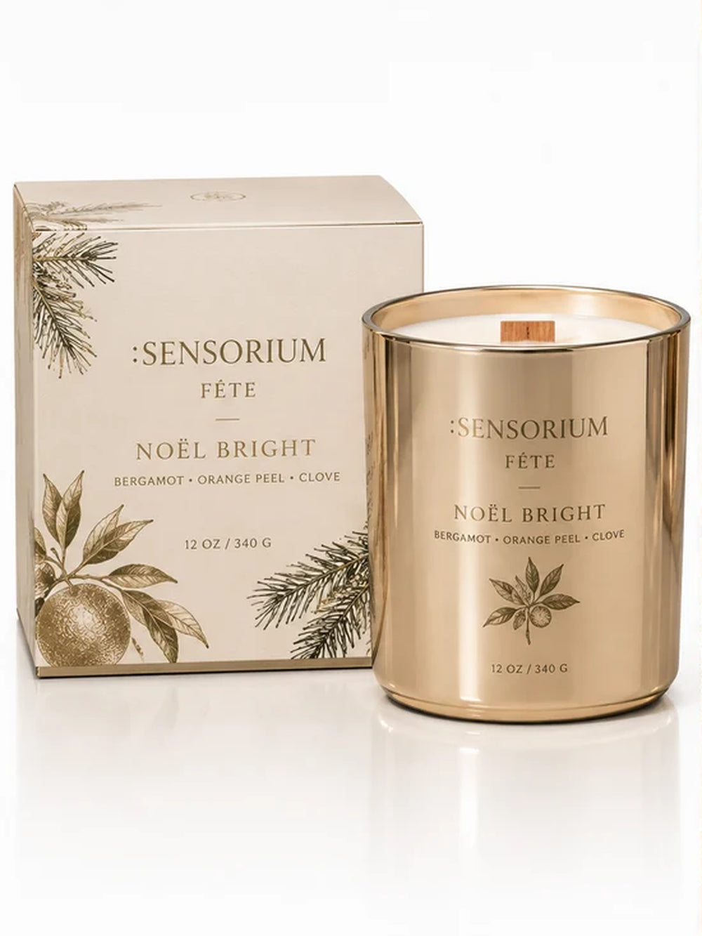 Noël Bright Candle — Fête Collection