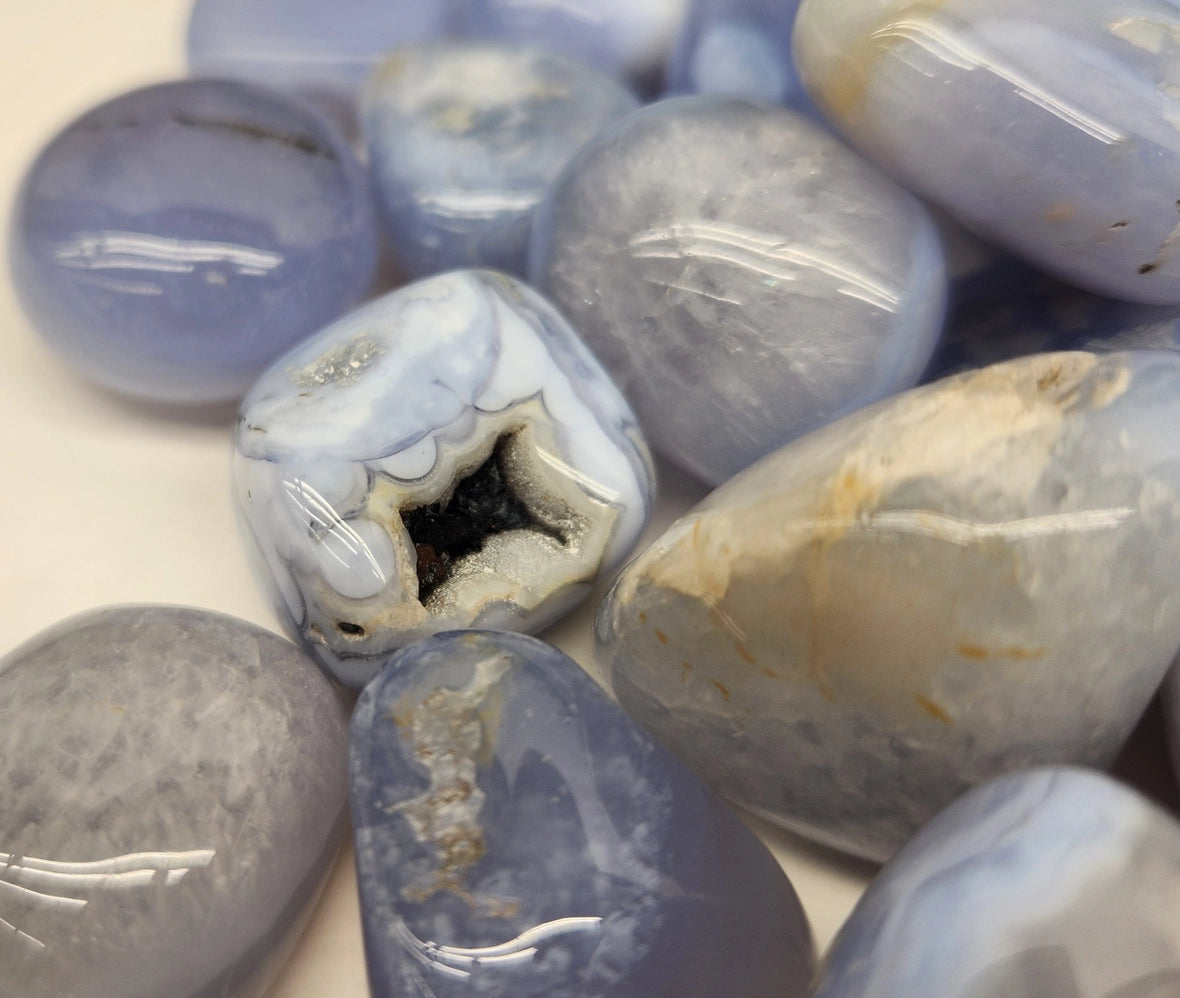 Blue Lace Agate — Ease