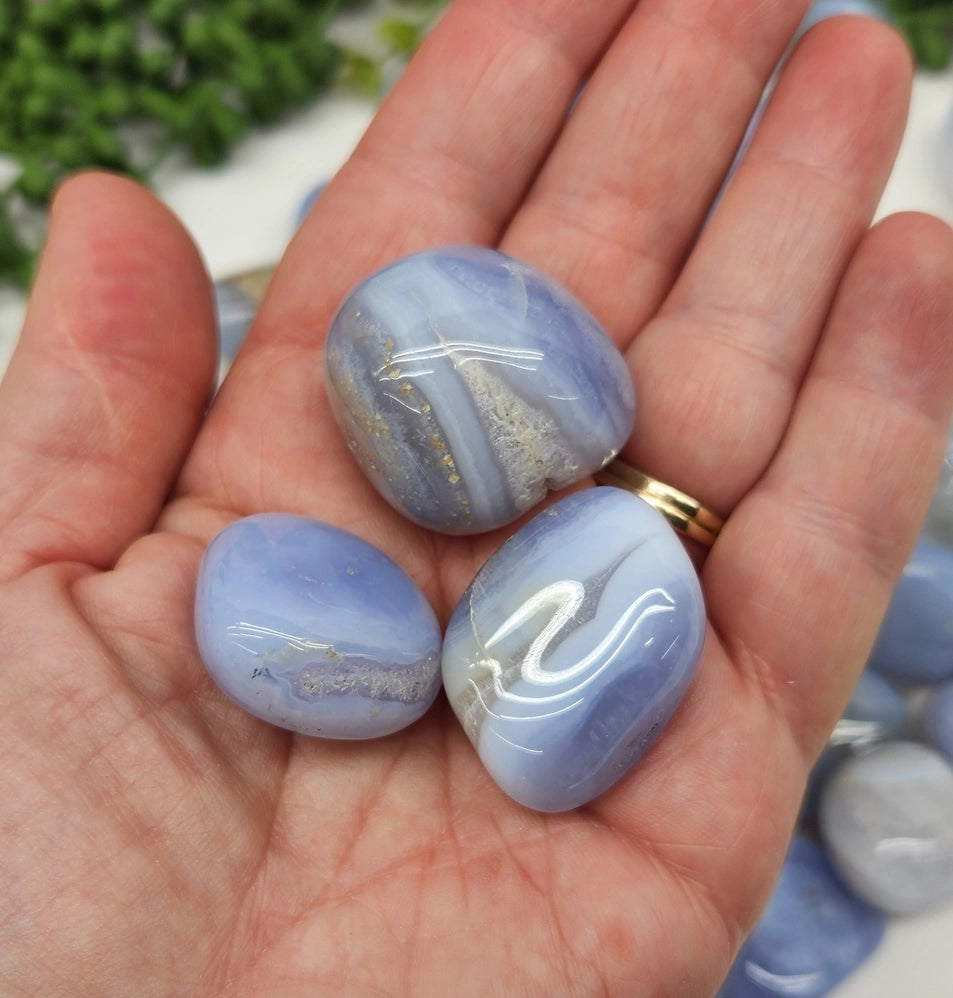 Blue Lace Agate — Ease