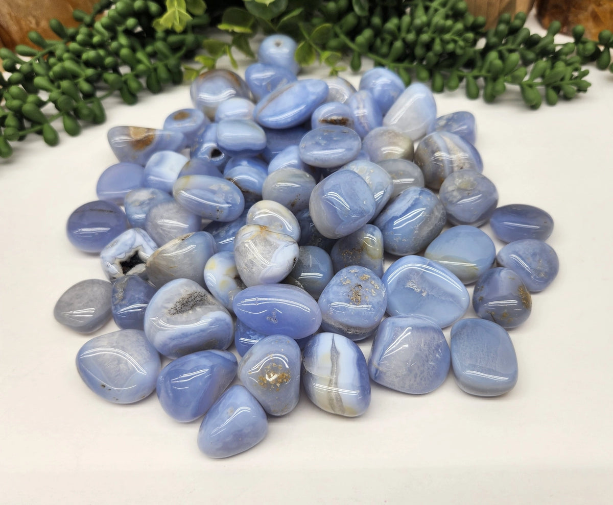 Blue Lace Agate — Ease