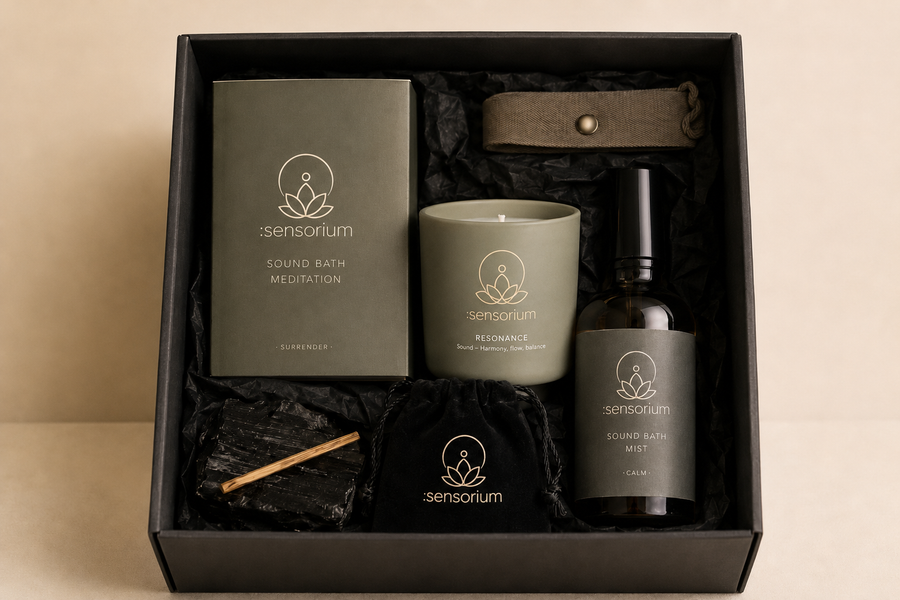 Sensorium Sound Bath Gift Set